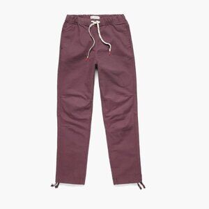 Topo Designs Women's Drawstring Track Pants in Plum